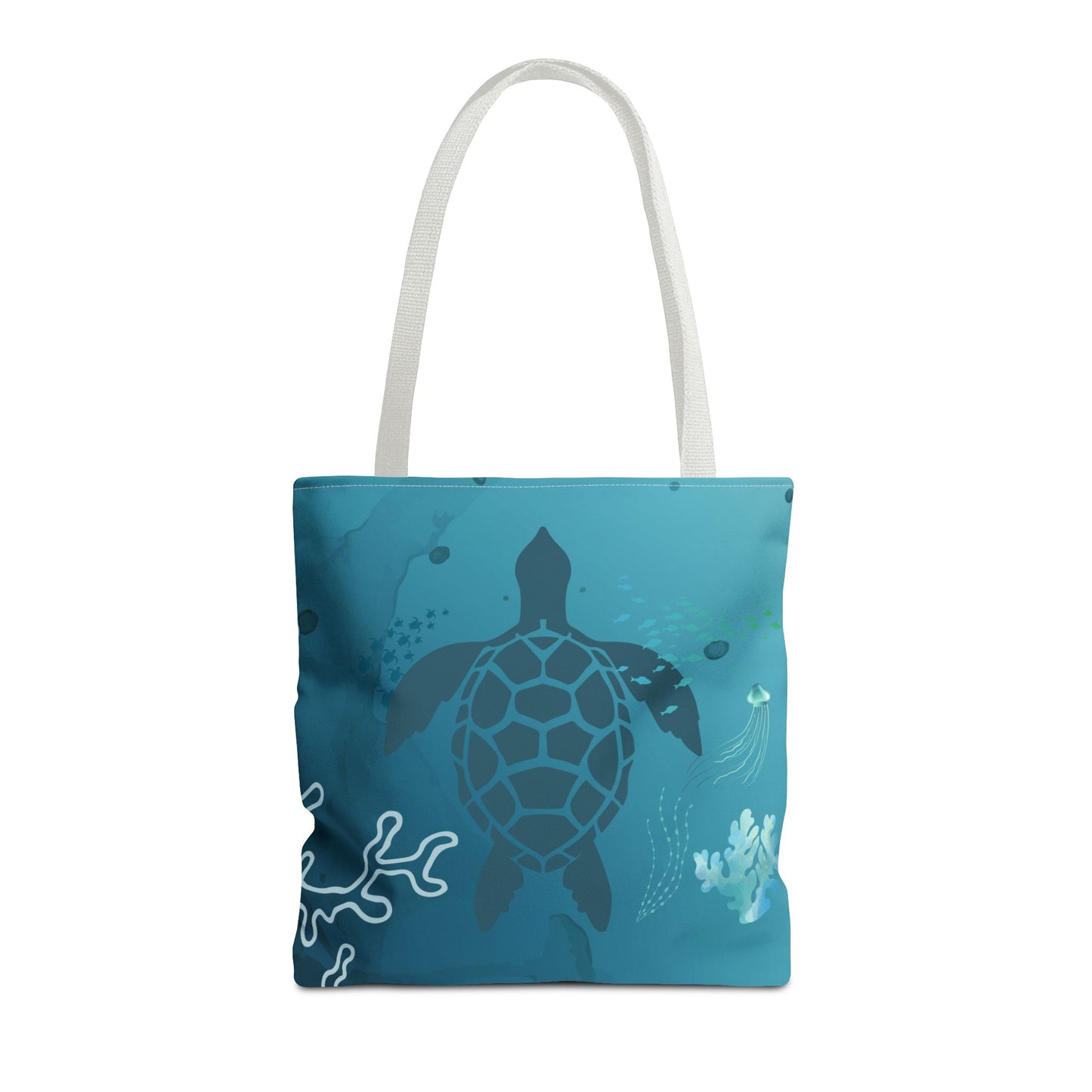 Sea Turtle Tote Bag | Carryall | Grocery Bag | Shopping Bag | Oceanic | Aquatic | Underwater |