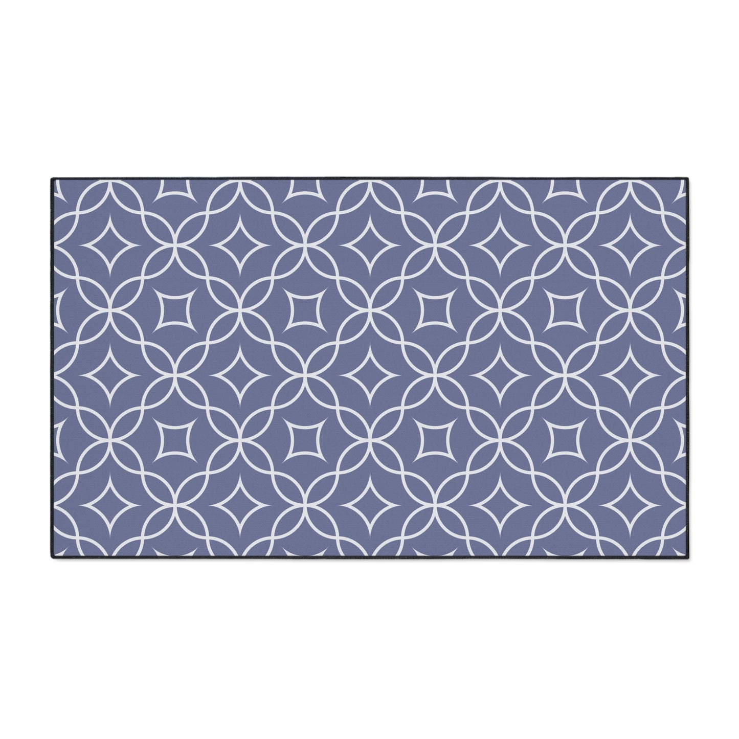 Decorative Heavy Duty Non-Slip Floor Mat Stylish Design Perfect for Entryway Kitchen Décor Grey Floral Geometric Design Rug Bathroom Mat