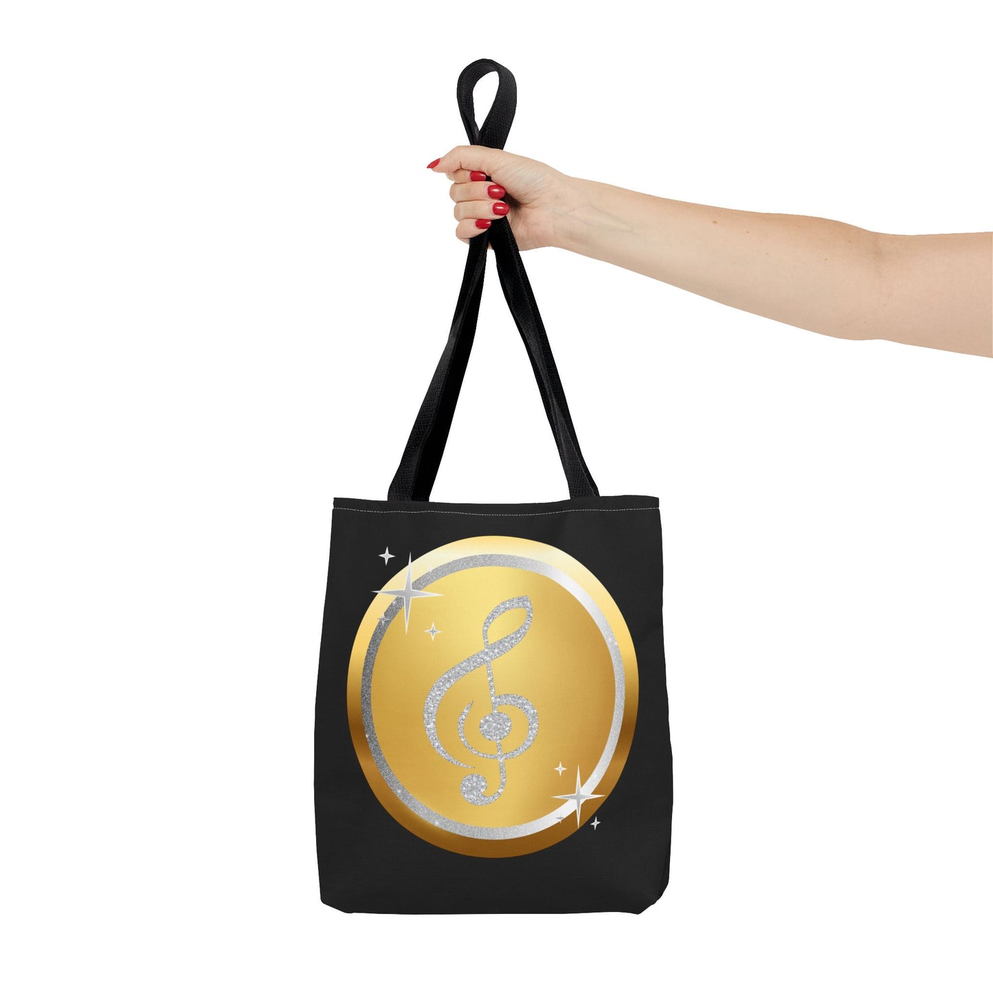 Treble Clef Tote Bag | Carryall | Music Note | Musician Gift | Musical Theme |