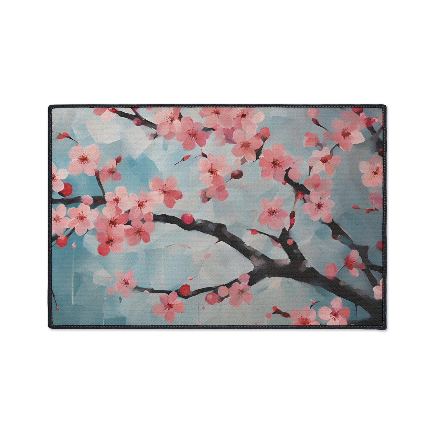 Decorative Heavy Duty Non-Slip Floor Mat Stylish Design Perfect for Entryway Kitchen Décor Garage Rug Coffee Bar Bathroom Floor Door Mat