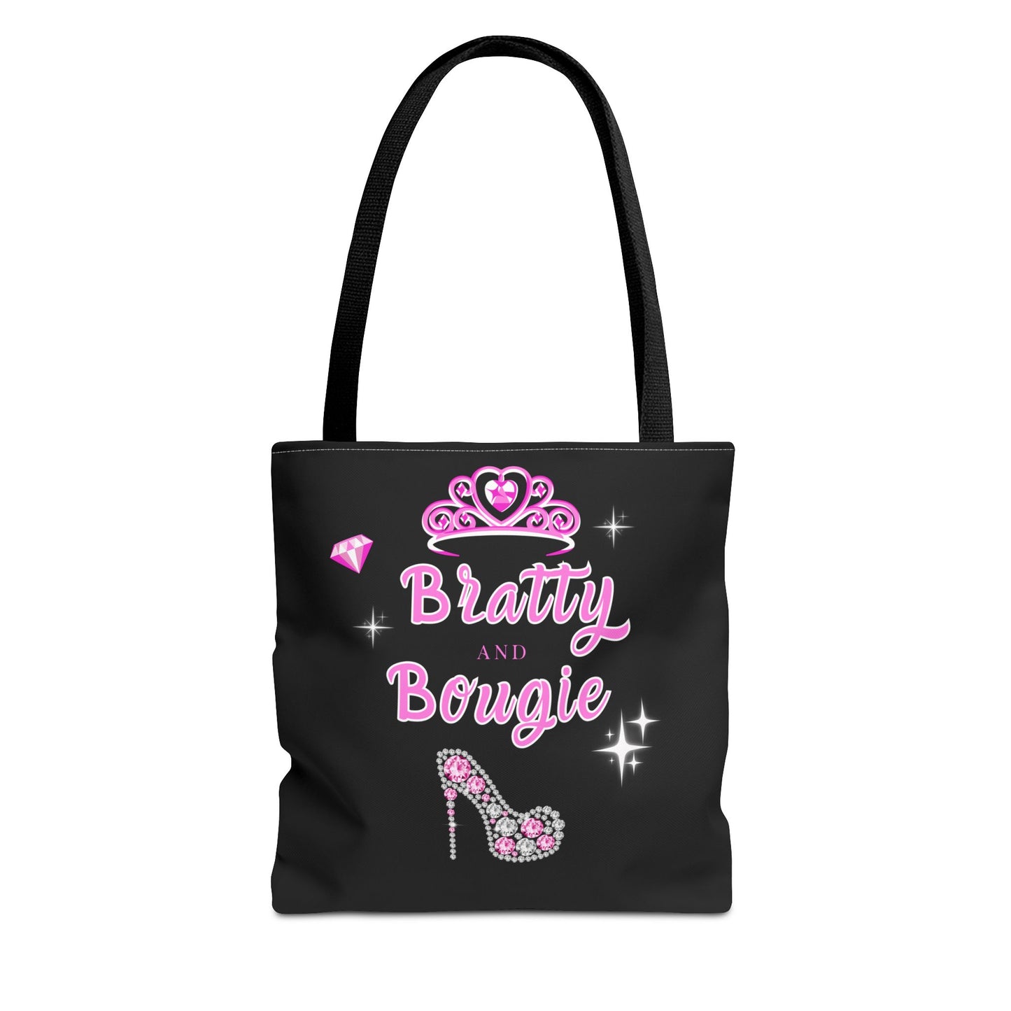 Bratty & Bougie Tote Bag | Carryall | Brat | Empowerment | Women |