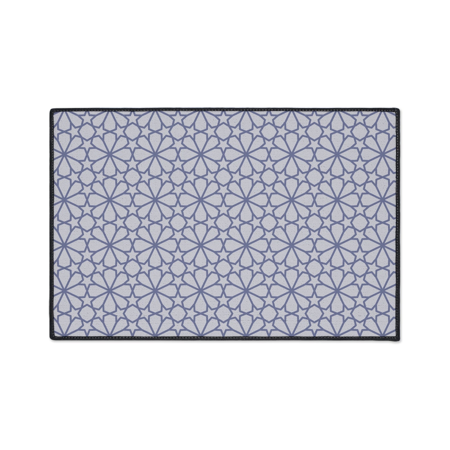 Decorative Heavy Duty Non-Slip Floor Mat Stylish Design Perfect for Entryway Kitchen Décor Grey Floral Geometric Design Rug Bathroom Mat