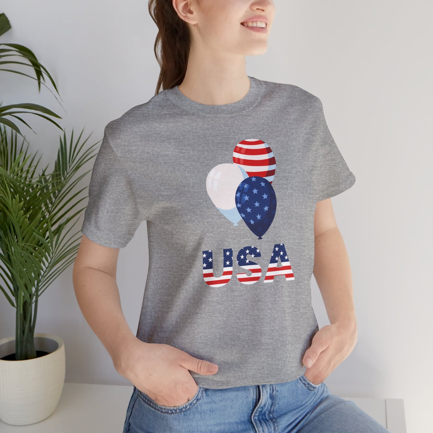 USA Ballons T-Shirt | Unisex | Patriotic | Americana | 4th of July |