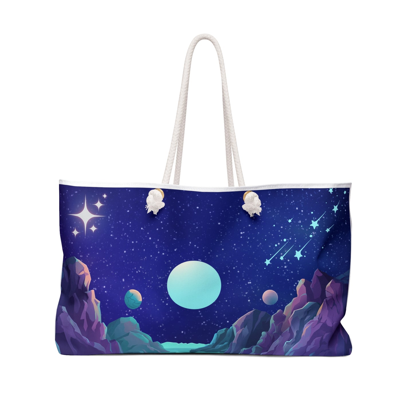 Space Weekender Tote Bag | Beach Bag | Tote Bag | Shopping Bag | Sci-Fi | Outerspace |