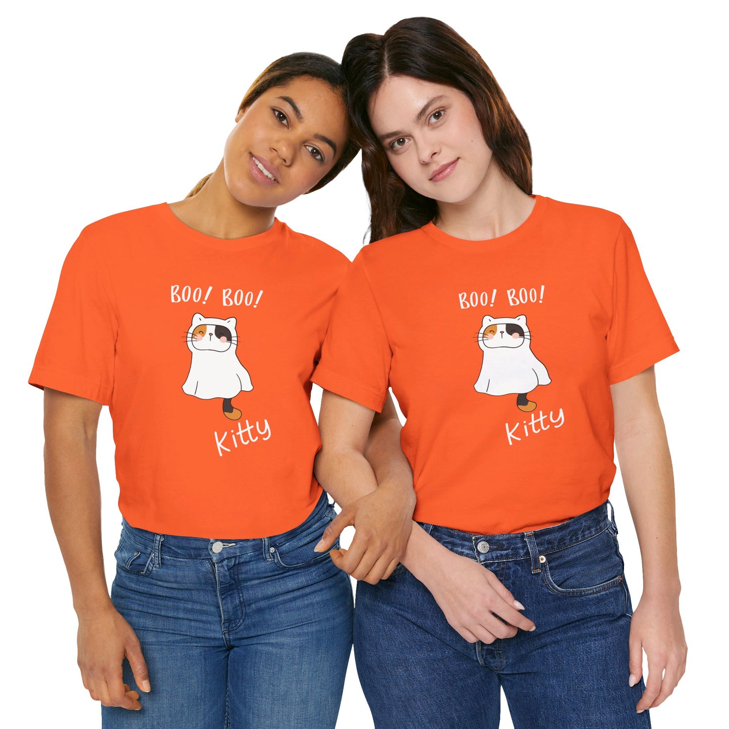 Boo! Boo! Kitty T-Shirt | Halloween | Trick or Treat | Unisex |