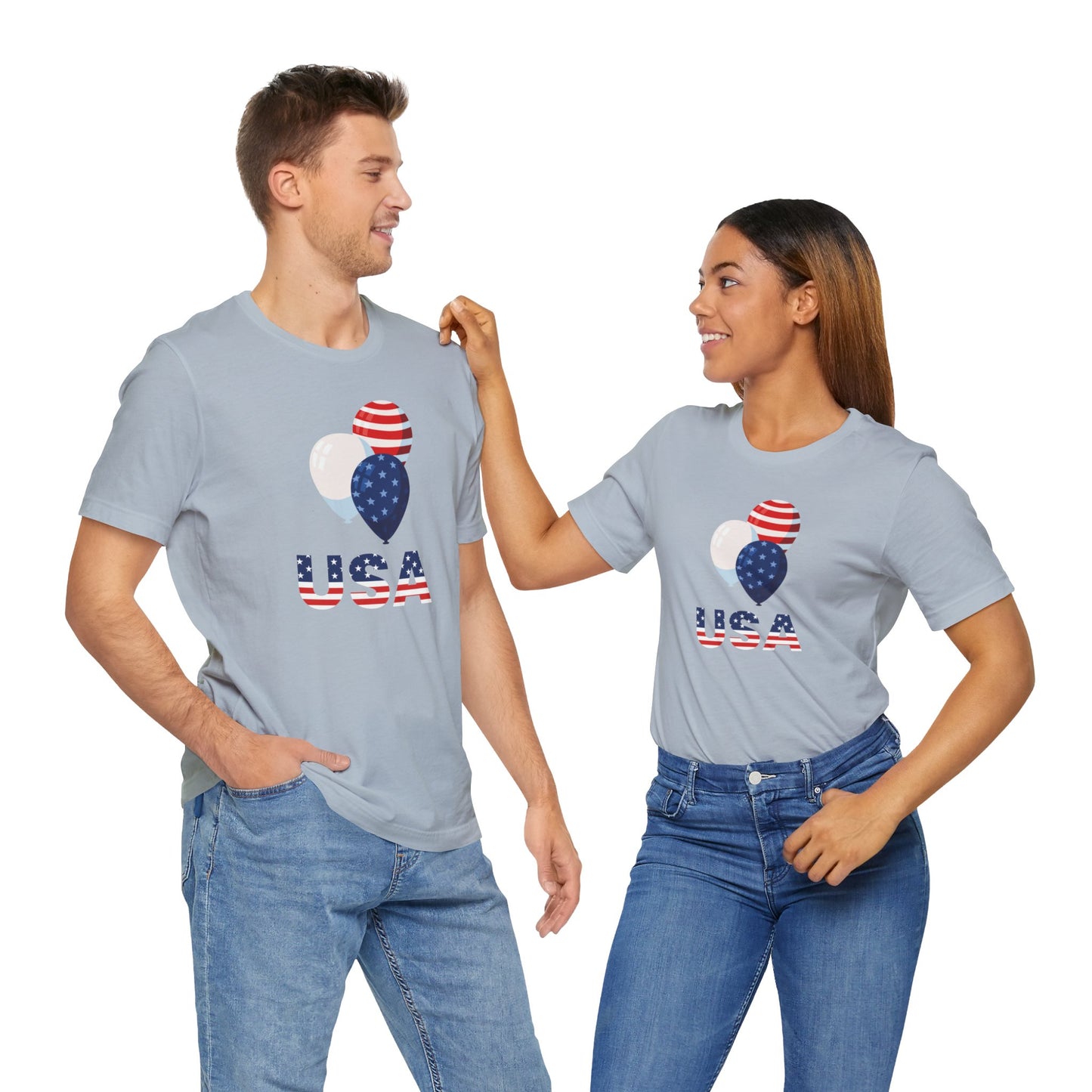 USA Ballons T-Shirt | Unisex | Patriotic | Americana | 4th of July |