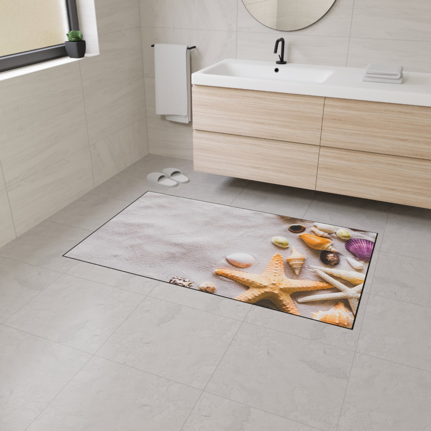 Decorative Heavy Duty Non-Slip Floor Mat Stylish Design Perfect for Entryway Kitchen Décor Garage Rug Coffee Bar Bathroom Floor Door Mat