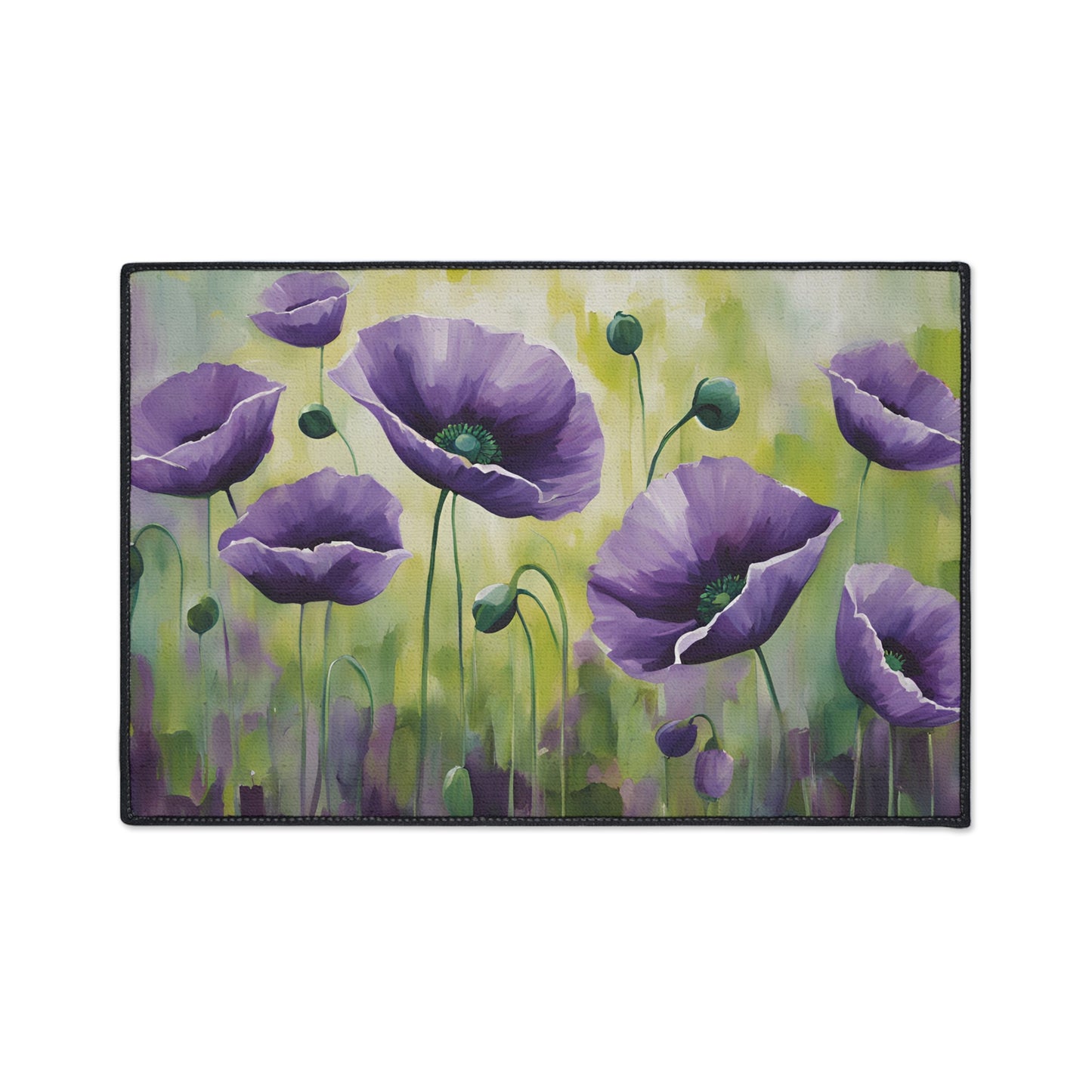 Decorative Heavy Duty Non-Slip Floor Mat Stylish Design Perfect for Entryway Kitchen Décor Garage Rug Coffee Bar Bathroom Floor Door Mat