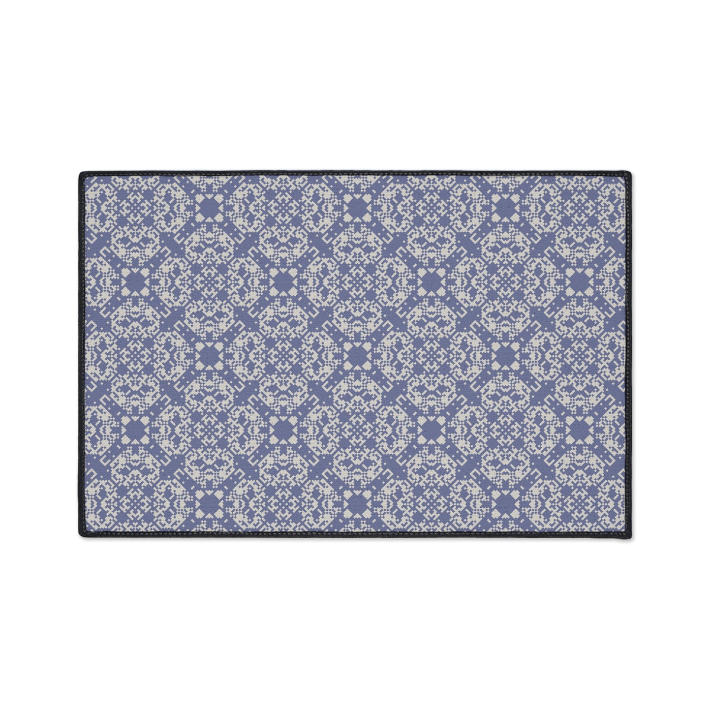 Decorative Heavy Duty Non-Slip Floor Mat Stylish Design Perfect for Entryway Kitchen Décor Grey Geometric Floral Design Rug Bathroom Mat