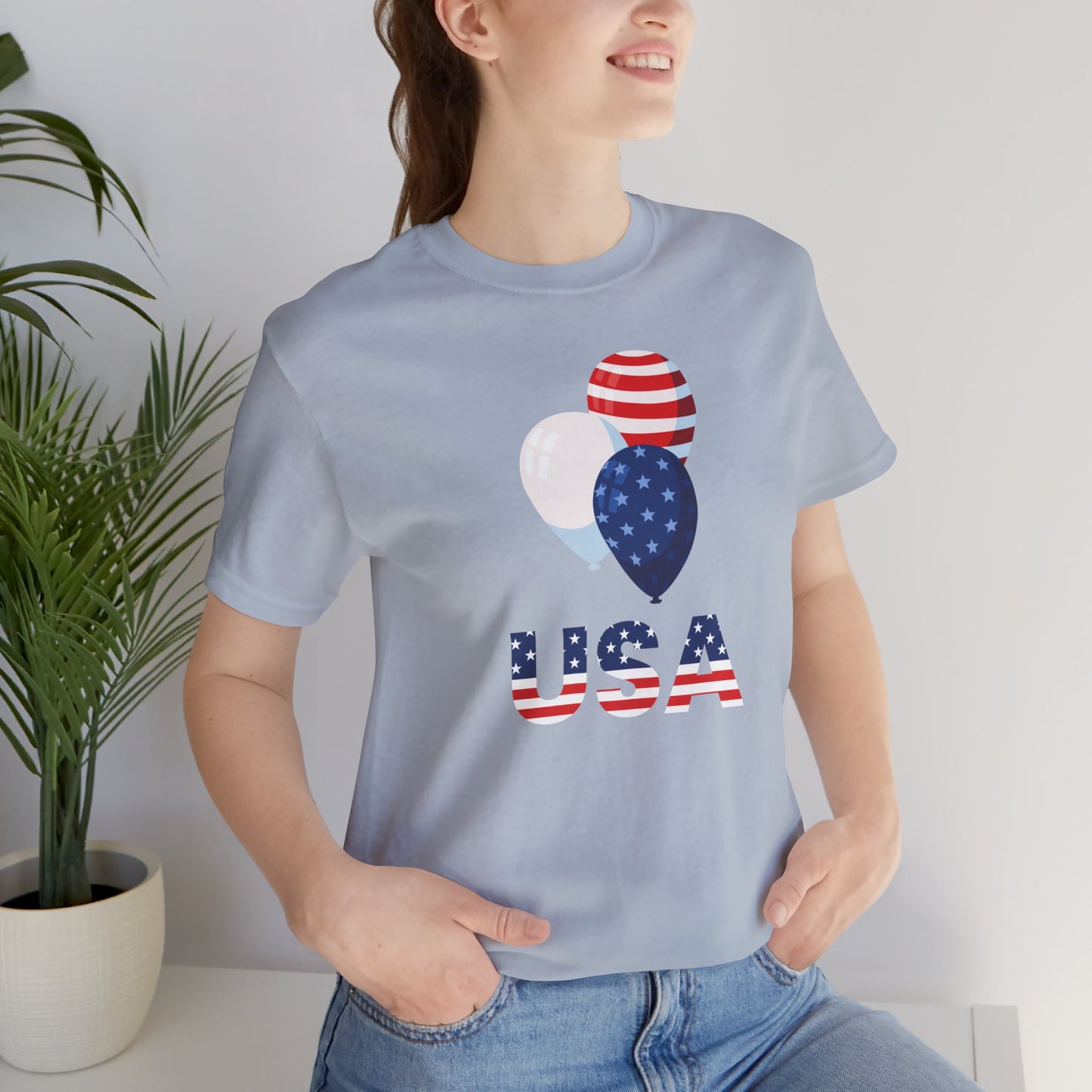 USA Ballons T-Shirt | Unisex | Patriotic | Americana | 4th of July |