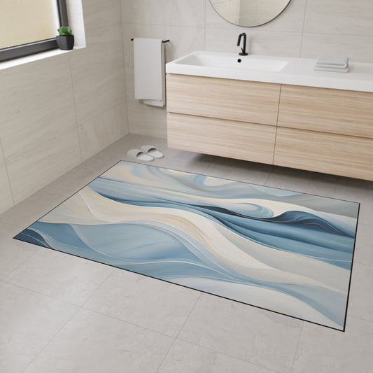 Decorative Heavy Duty Non-Slip Floor Mat Stylish Design Perfect for Entryway Kitchen Décor Garage Rug Coffee Bar Bathroom Floor Door Mat