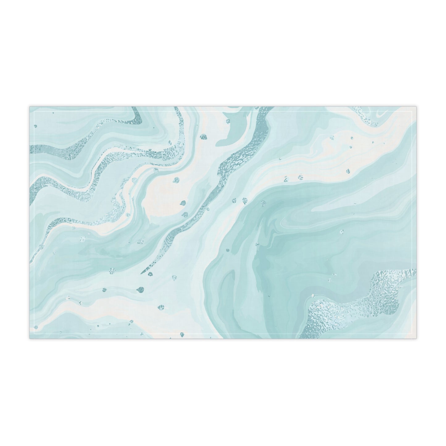 Pastel Kitchen Tea Towel Durable Hand Towel Flower Lover Whimsical Home Decor Decorative Kitchen Cotton Twill Foodie Gift