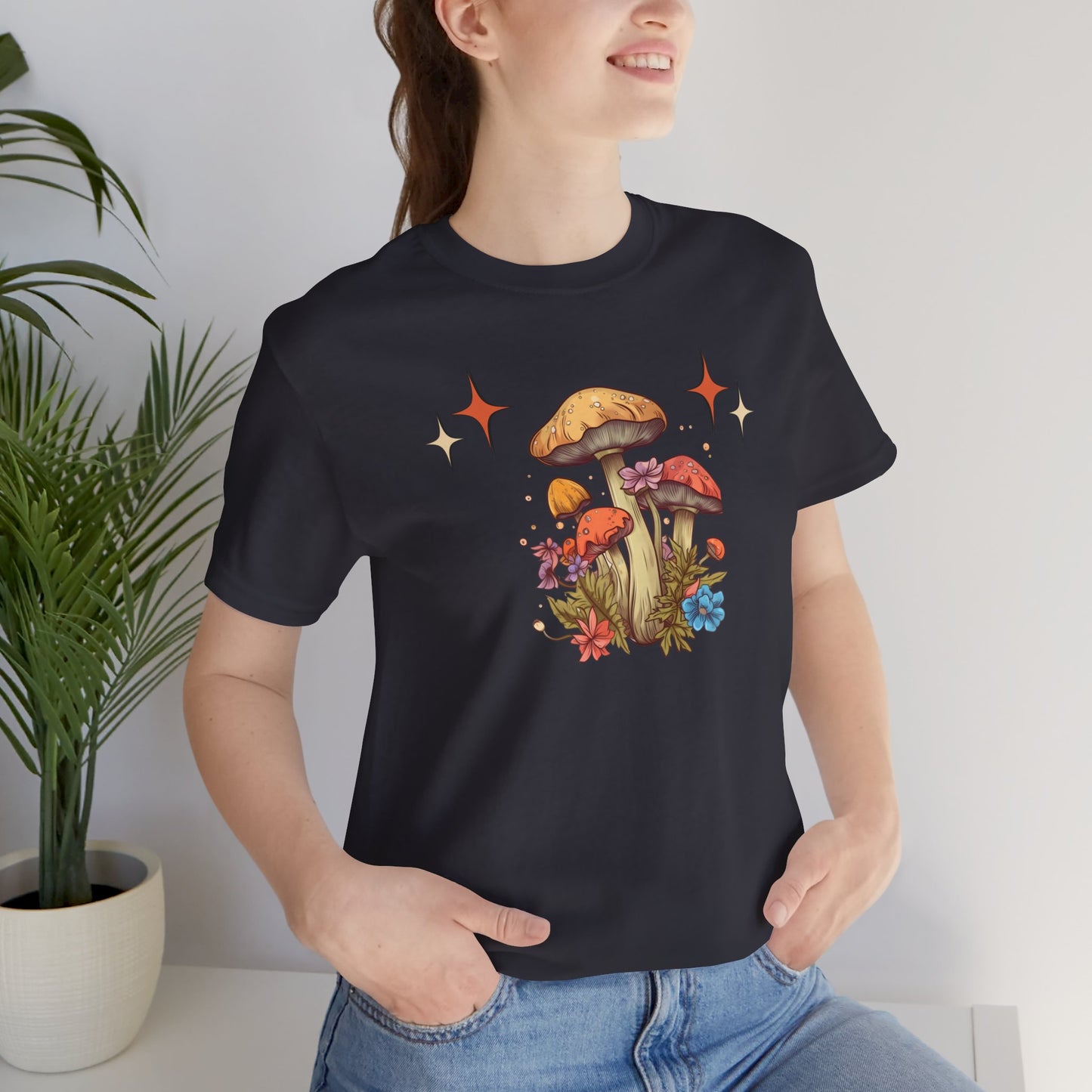 Mushroom T-shirt | Unisex | Funny | Culinary | Foodie | Food Lover | Chef | Cuisine | Vegan | Vegetarian |