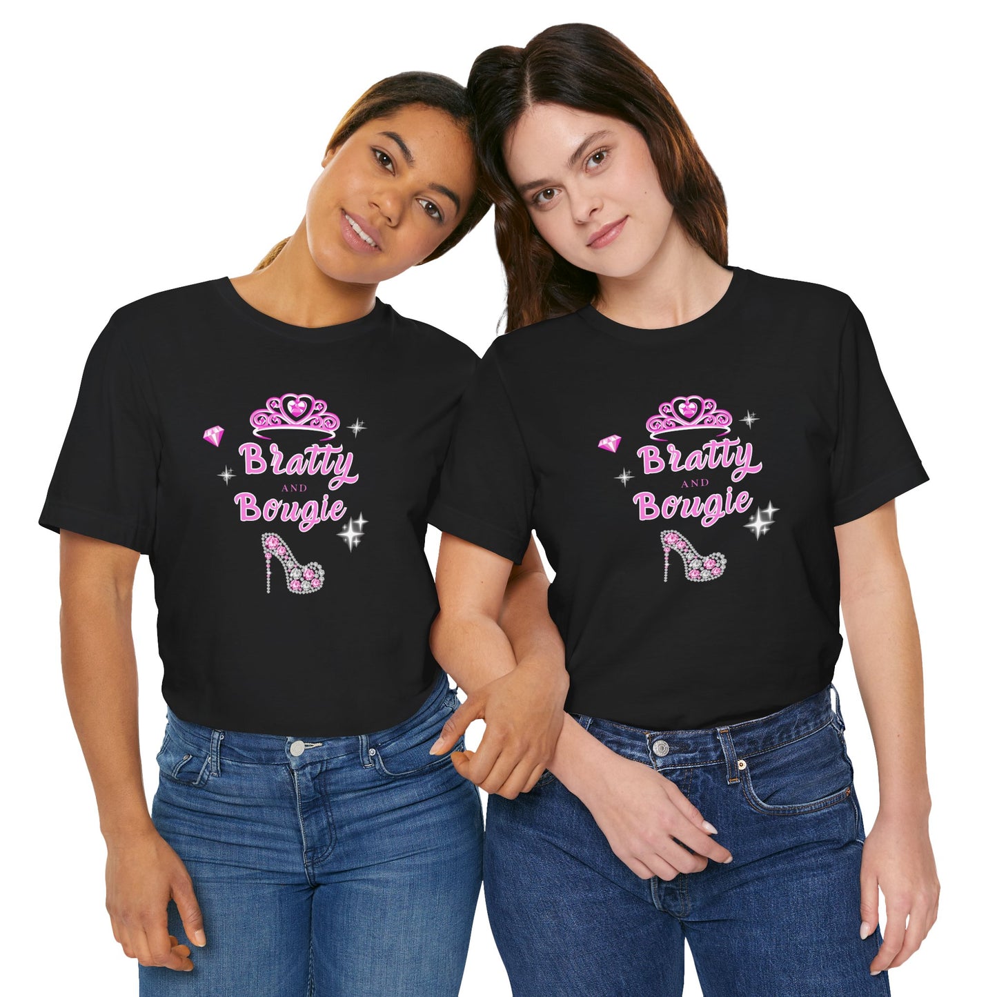 Bratty and Bougie T-Shirt Feminist Validation Motivation Shirt Brat Vibe Tee Feminist Gift