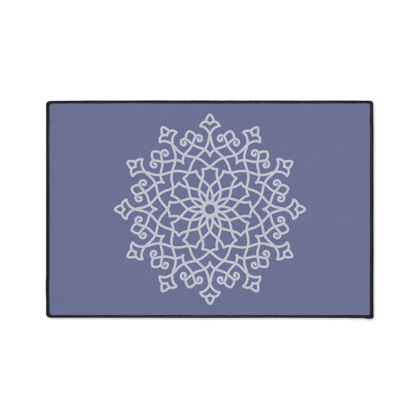 Decorative Heavy Duty Non-Slip Floor Mat Stylish Design Perfect for Entryway Kitchen Décor Grey Floral Geometric Design Rug Bathroom Mat