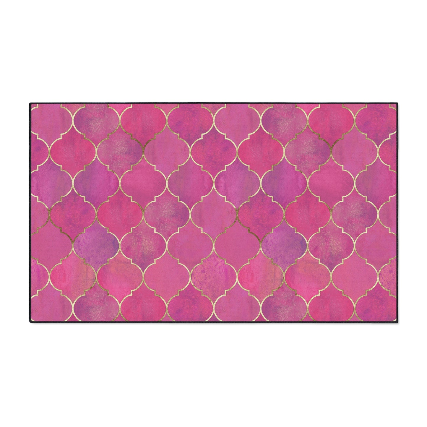 Decorative Heavy Duty Non-Slip Floor Mat Stylish Design Perfect for Entryway Kitchen Décor Garage Rug Coffee Bar Bathroom Floor Door Mat