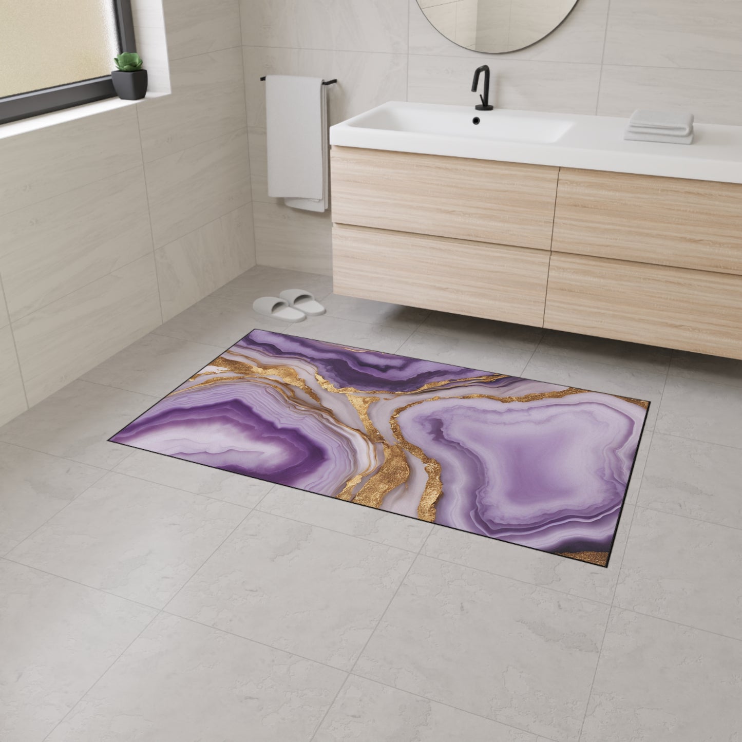 Decorative Heavy Duty Non-Slip Floor Mat Stylish Design Perfect for Entryway Kitchen Décor Garage Rug Coffee Bar Bathroom Floor Door Mat