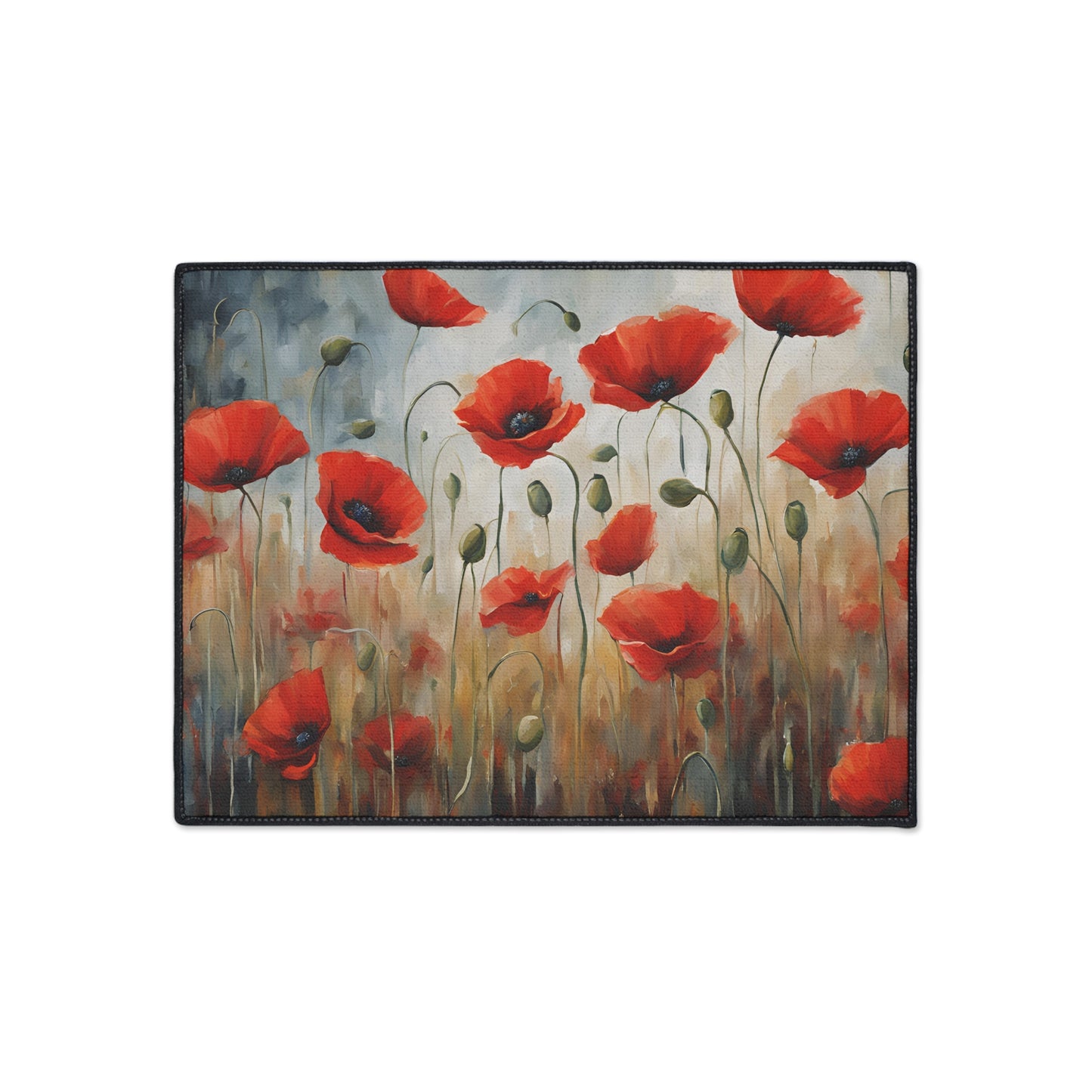 Decorative Heavy Duty Non-Slip Floor Mat Stylish Design Perfect for Entryway Kitchen Décor Garage Rug Coffee Bar Bathroom Floor Door Mat