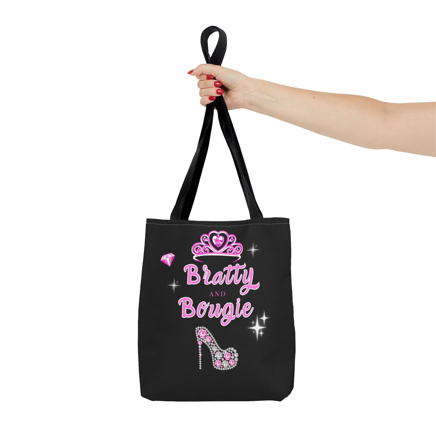 Bratty & Bougie Tote Bag | Carryall | Brat | Empowerment | Women |