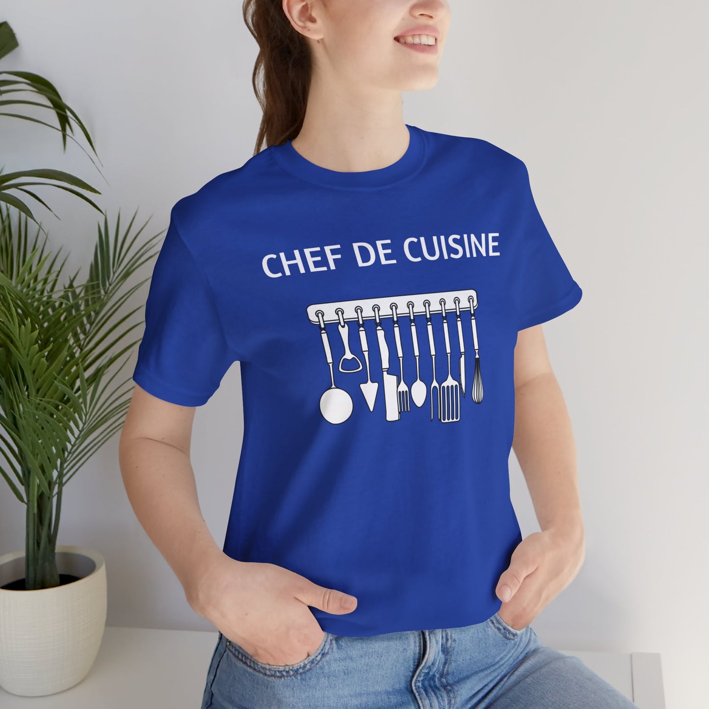 Chef De Cuisine T-Shirt | Cooks | Foodie | Unisex | Restaurants | Culinary