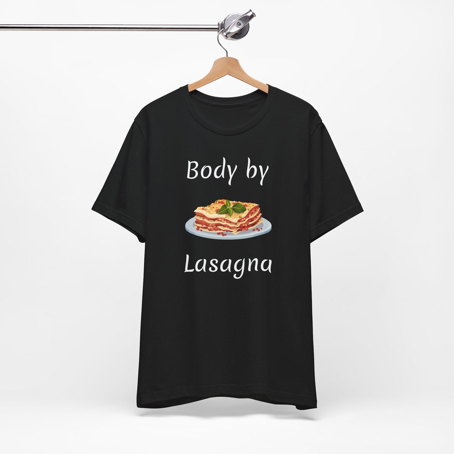 Body by Lasagna T-shirt | Unisex | Funny | Foodie