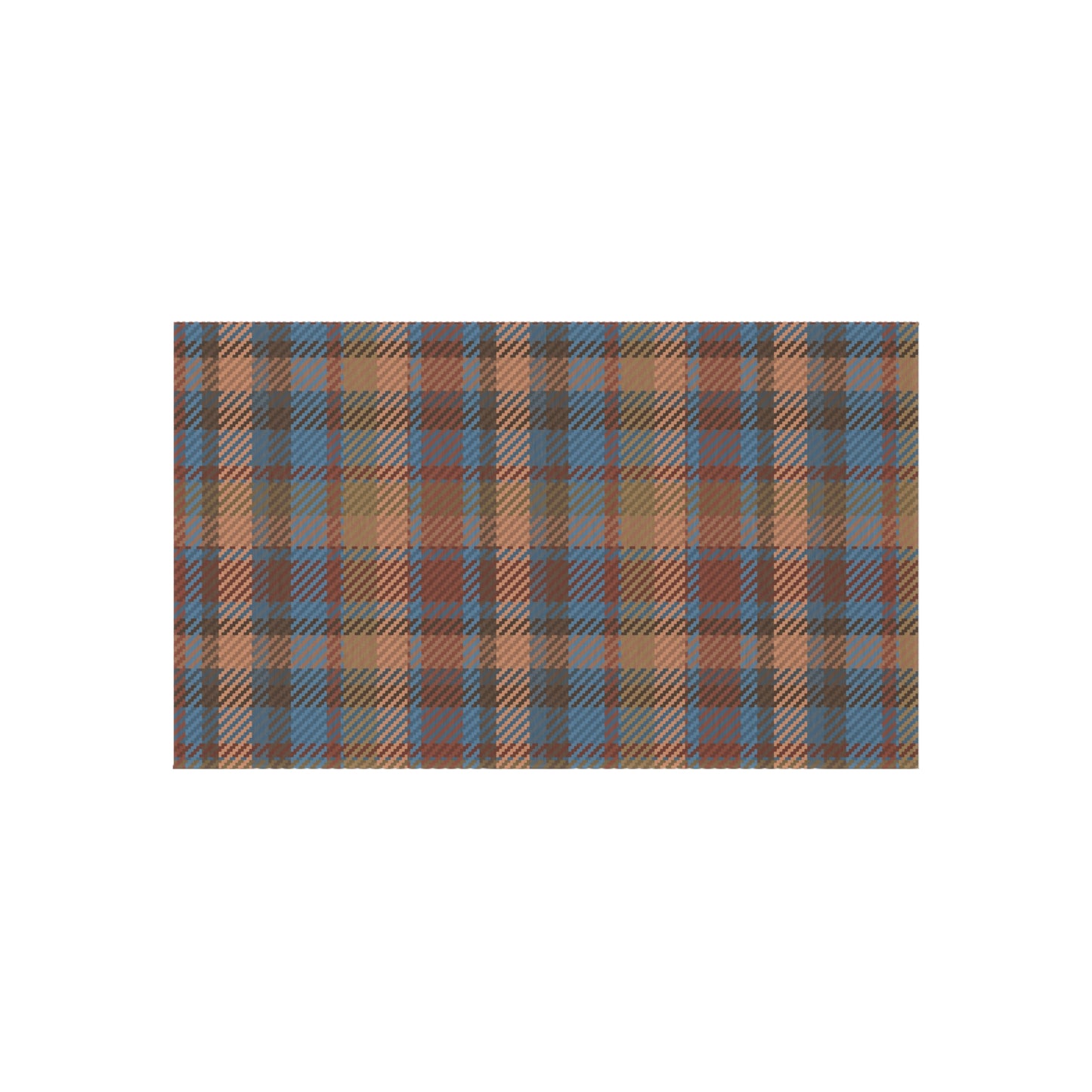 Checker Pattern Chenille Outdoor Rug with No-Skid Backing Cozy Outdoor Carpet Patio Decor Gazebo Rug Pool Area Decor Outdoor Kitchen Carpet