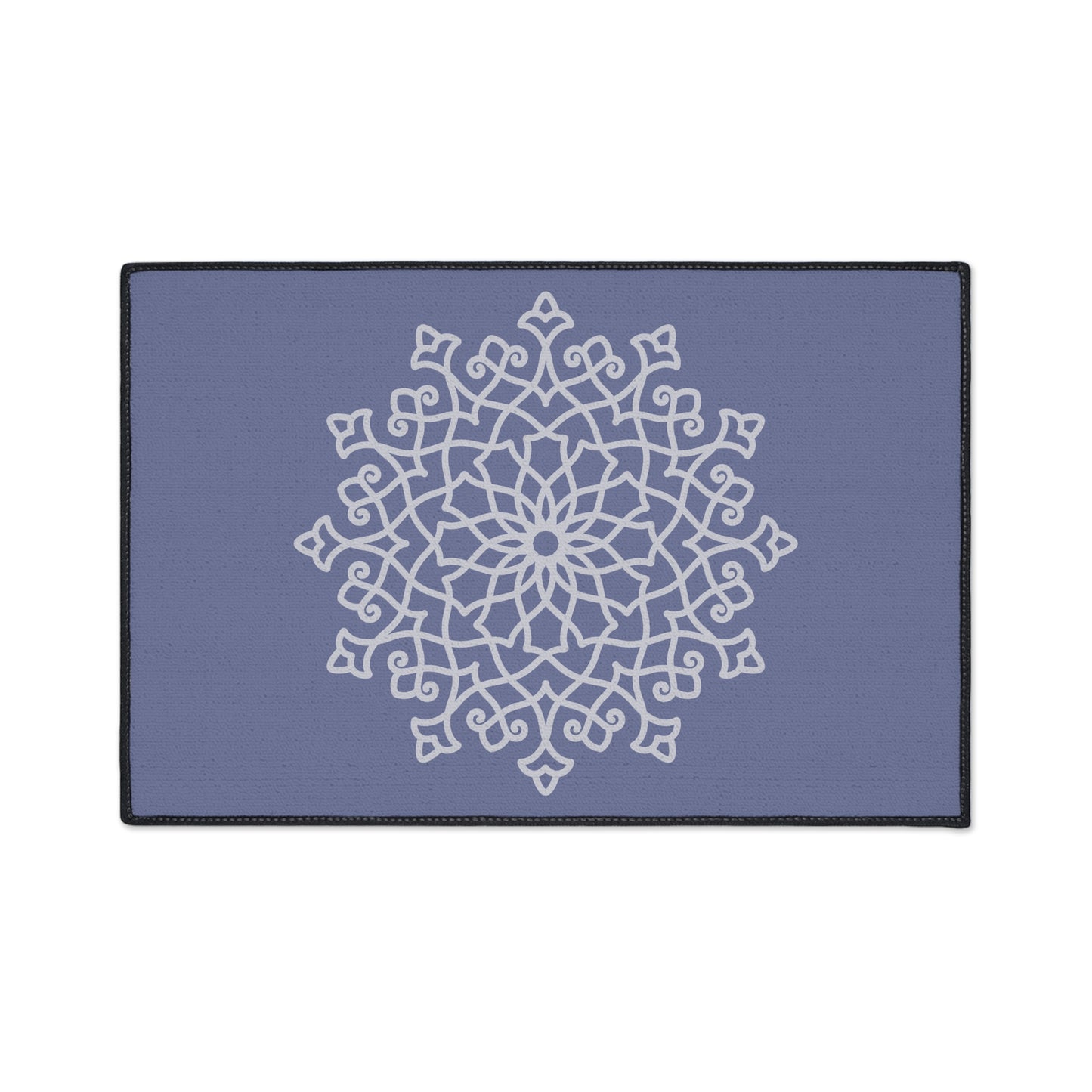 Decorative Heavy Duty Non-Slip Floor Mat Stylish Design Perfect for Entryway Kitchen Décor Grey Floral Geometric Design Rug Bathroom Mat