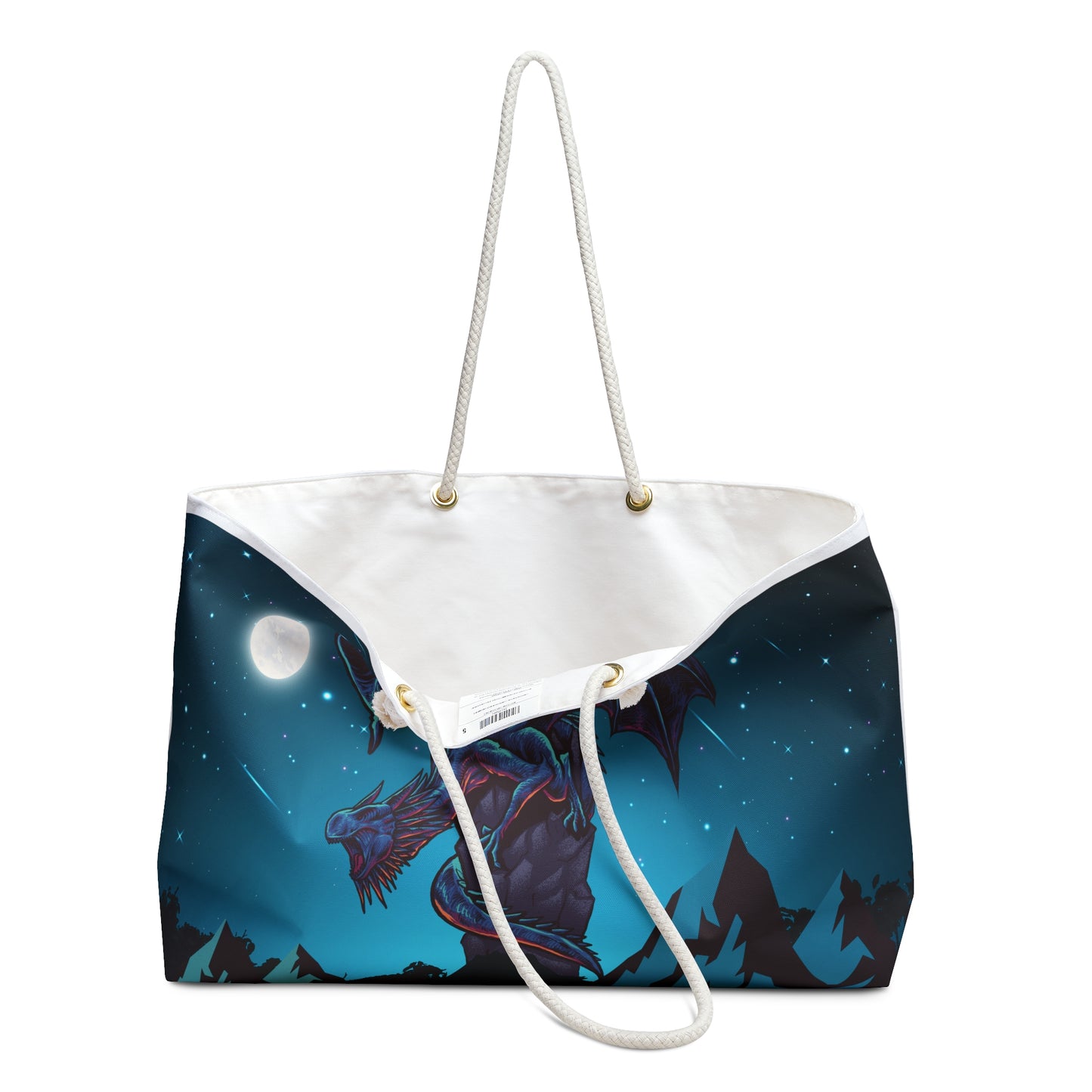 Dragon Weekender Tote Bag | Beach Bag | Tote Bag | Shopping Bag | Anime | Gothic |